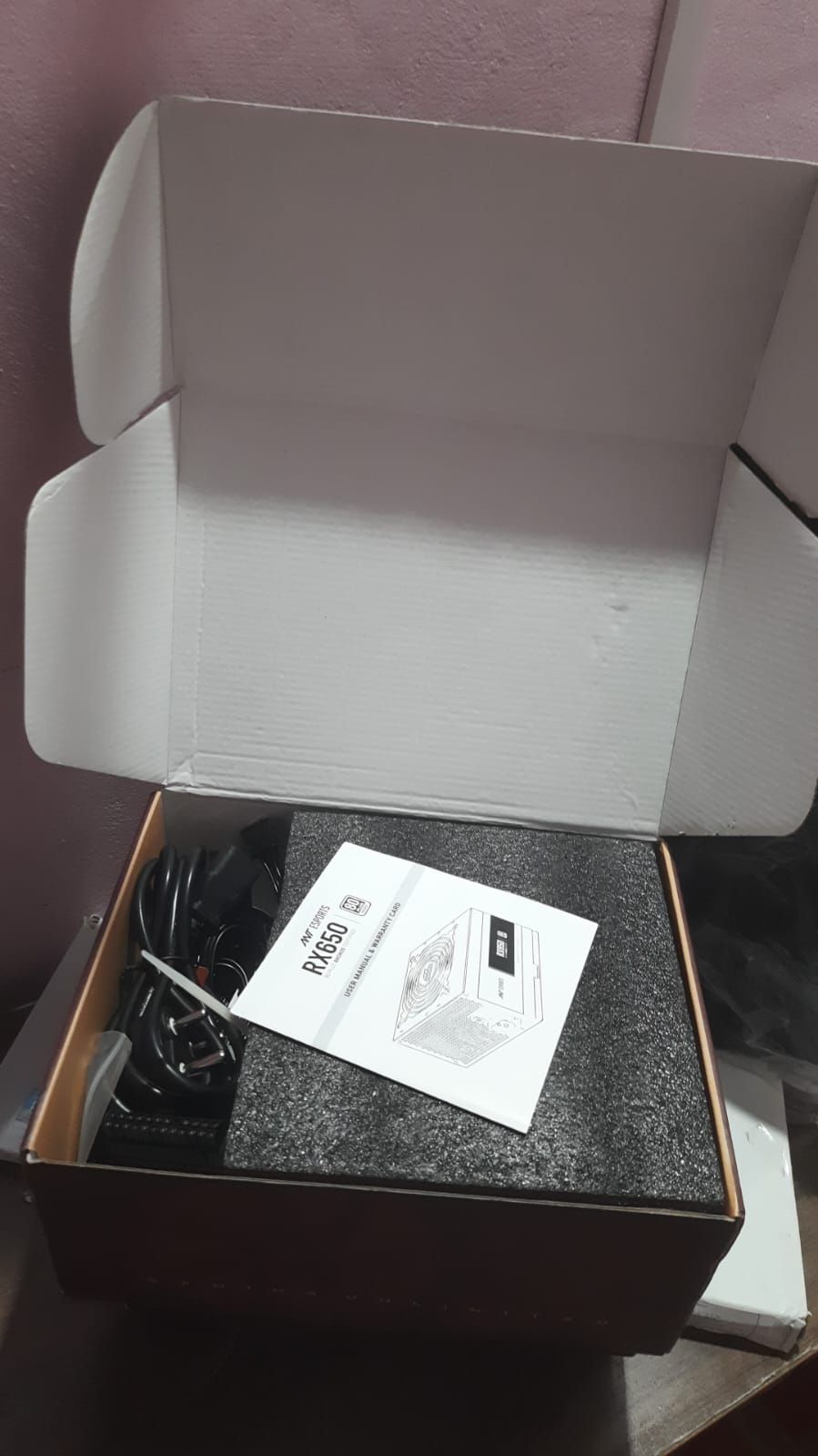 Ant Esports RX650 650 Watt 80 Plus Bronze New, Open Box PSU