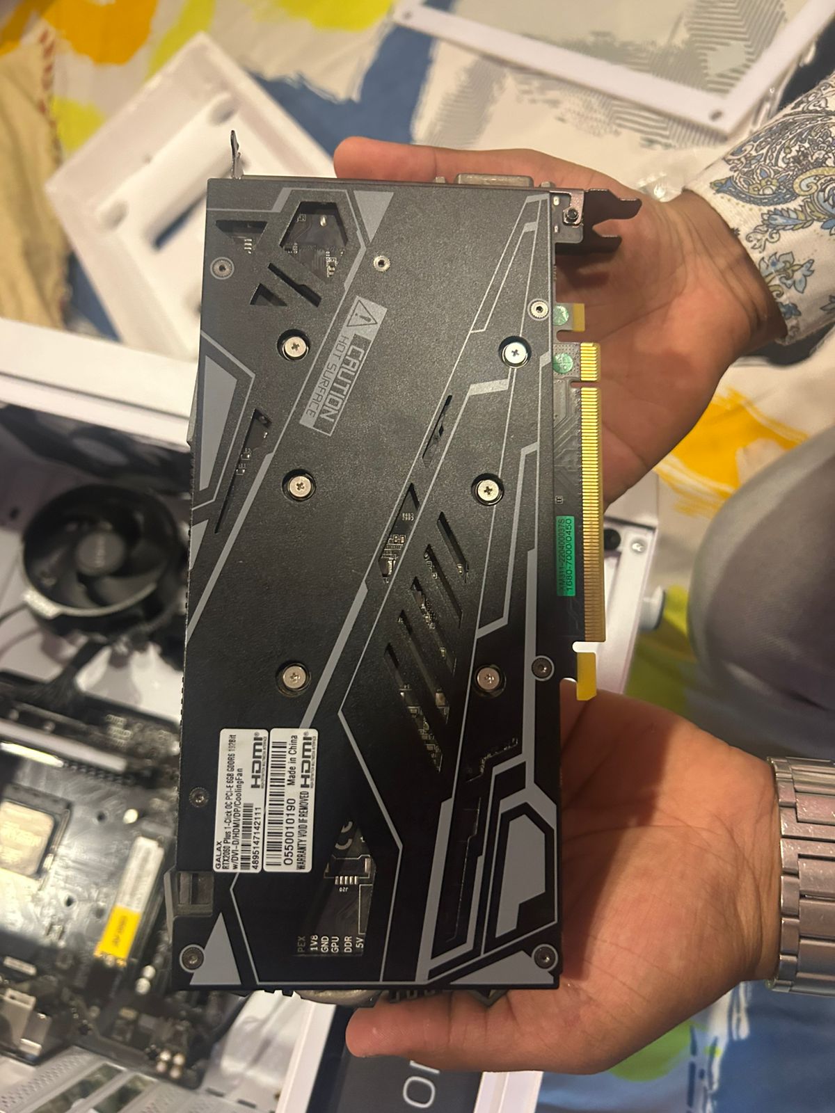 Galax RTX 2060 (1-Click Oc) 6GB Used GPU