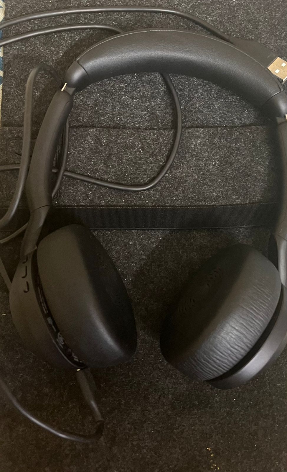 Jabra Evolve2 55 Stereo Wireless On Ear Headset Professional Office headset, Noise-Cancelling Mics, and ANC New, Open Box Headphone