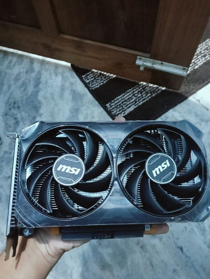 MSI GeForce RTX 4060 VENTUS 2X BLACK OC 8GB New, Open Box GPU