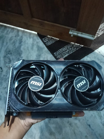 MSI GeForce RTX 4060 VENTUS 2X BLACK OC 8GB New, Open Box GPU