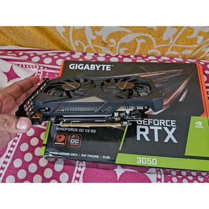 Gigabyte GeForce RTX 3050 WINDFORCE OC 6GB New, Open Box GPU