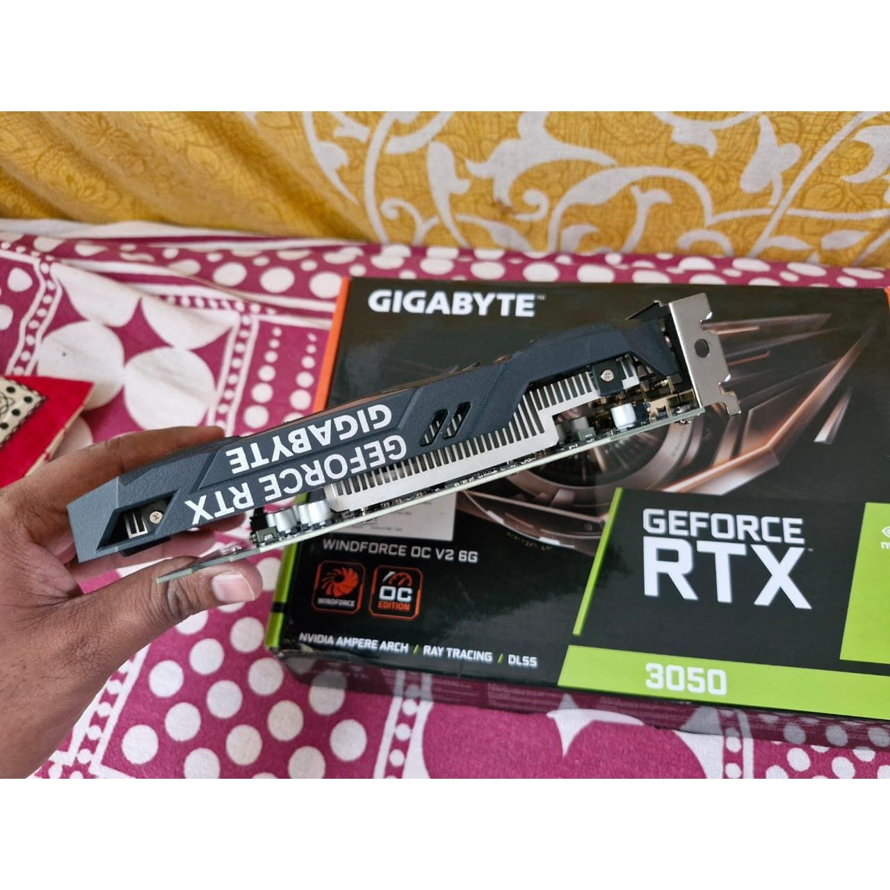 Gigabyte GeForce RTX 3050 WINDFORCE OC 6GB New, Open Box GPU