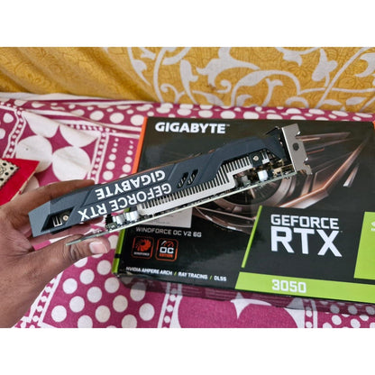 Gigabyte GeForce RTX 3050 WINDFORCE OC 6GB New, Open Box GPU