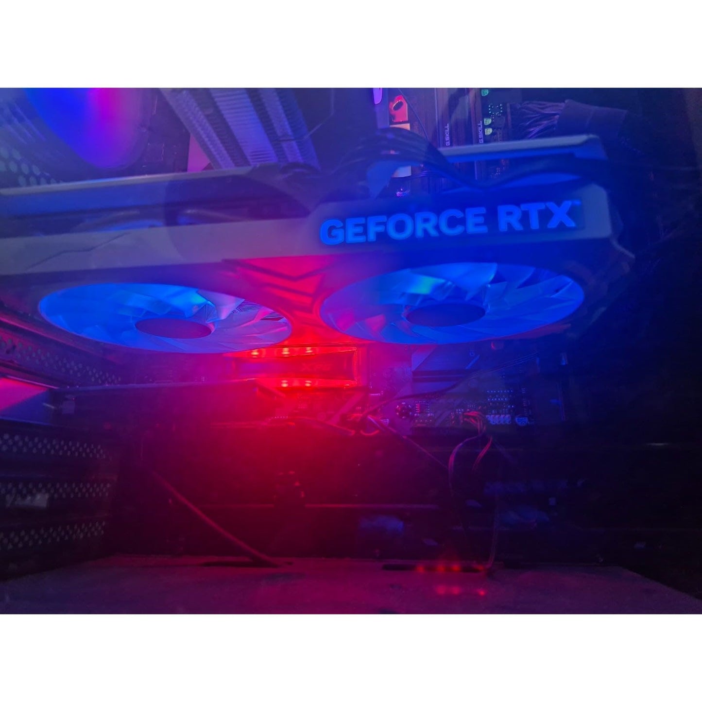 GALAX GeForce RTX 4060 EX White 1-Click OC 8GB Used GPU (Under Warranty)