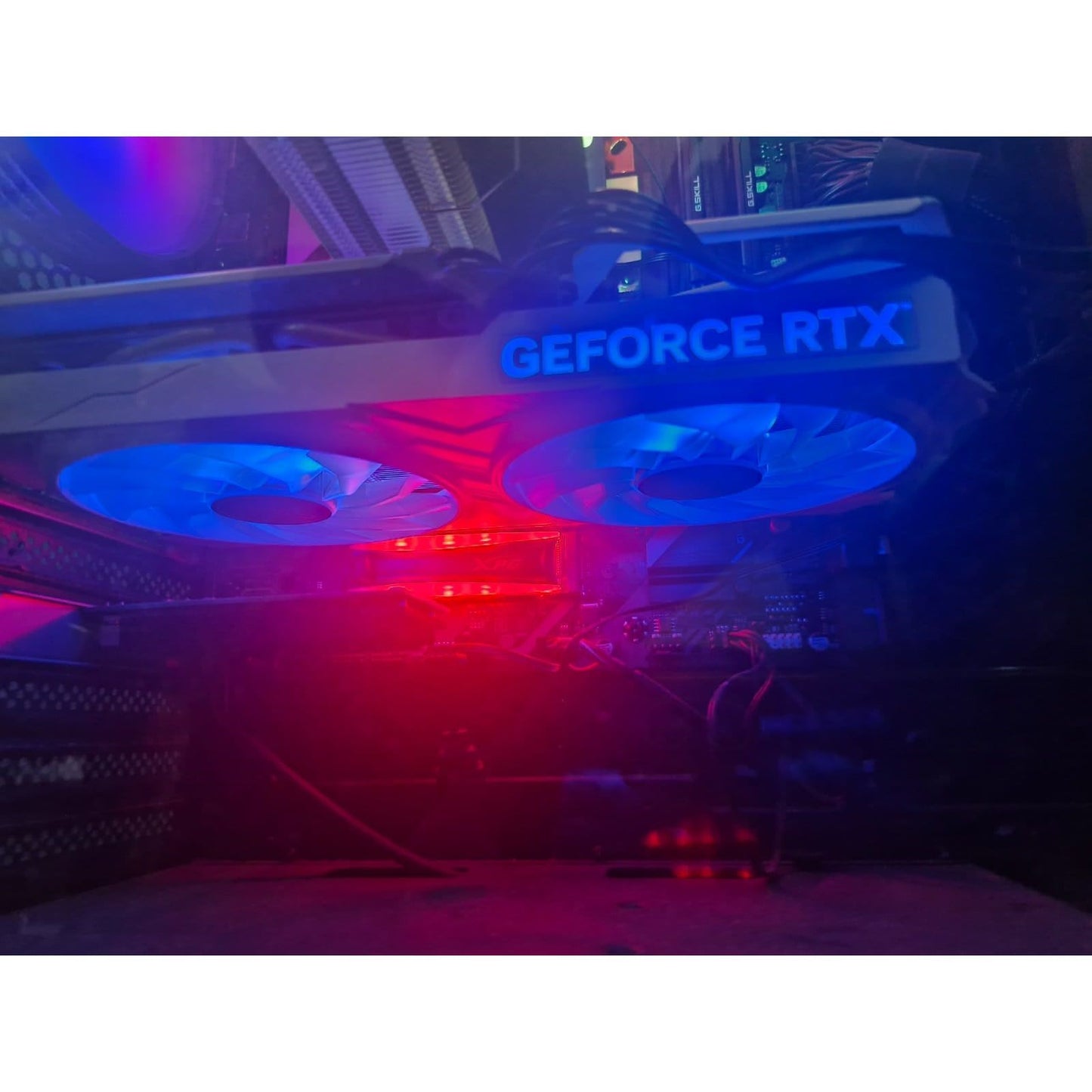 GALAX GeForce RTX 4060 EX White 1-Click OC 8GB Used GPU (Under Warranty)