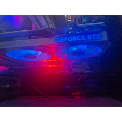 GALAX GeForce RTX 4060 EX White 1-Click OC 8GB Used GPU (Under Warranty)