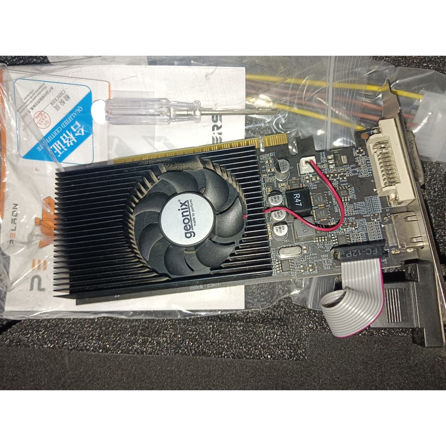 GEONIX Nvidia GEFORCE GT 730 4GB DDR3 Used GPU