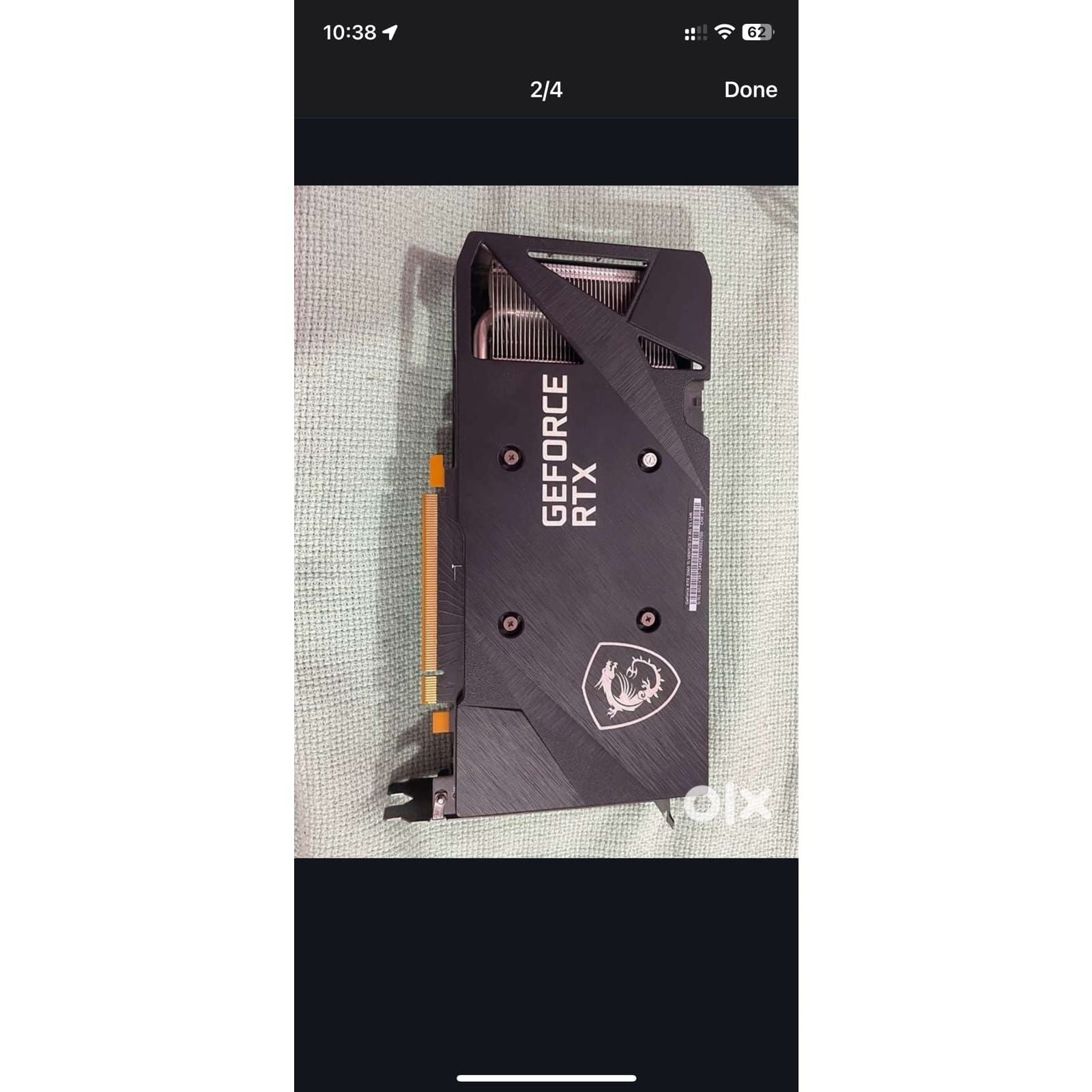 Buy the MSI GeForce RTX 3060 Ti Ventus 2X 8GB Used GPU