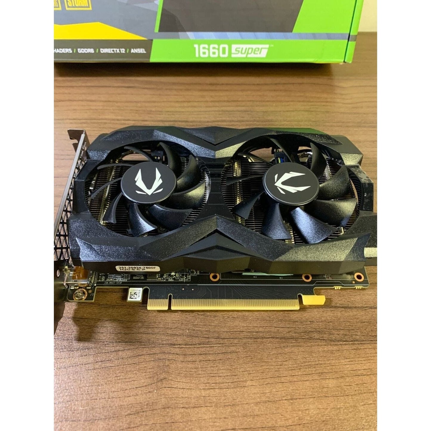 Zotac Gaming GeForce GTX 1660 Super Twin 6 GB Used GPU