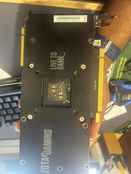 ZOTAC GAMING GeForce RTX 2080 AMP 8GB Used GPU