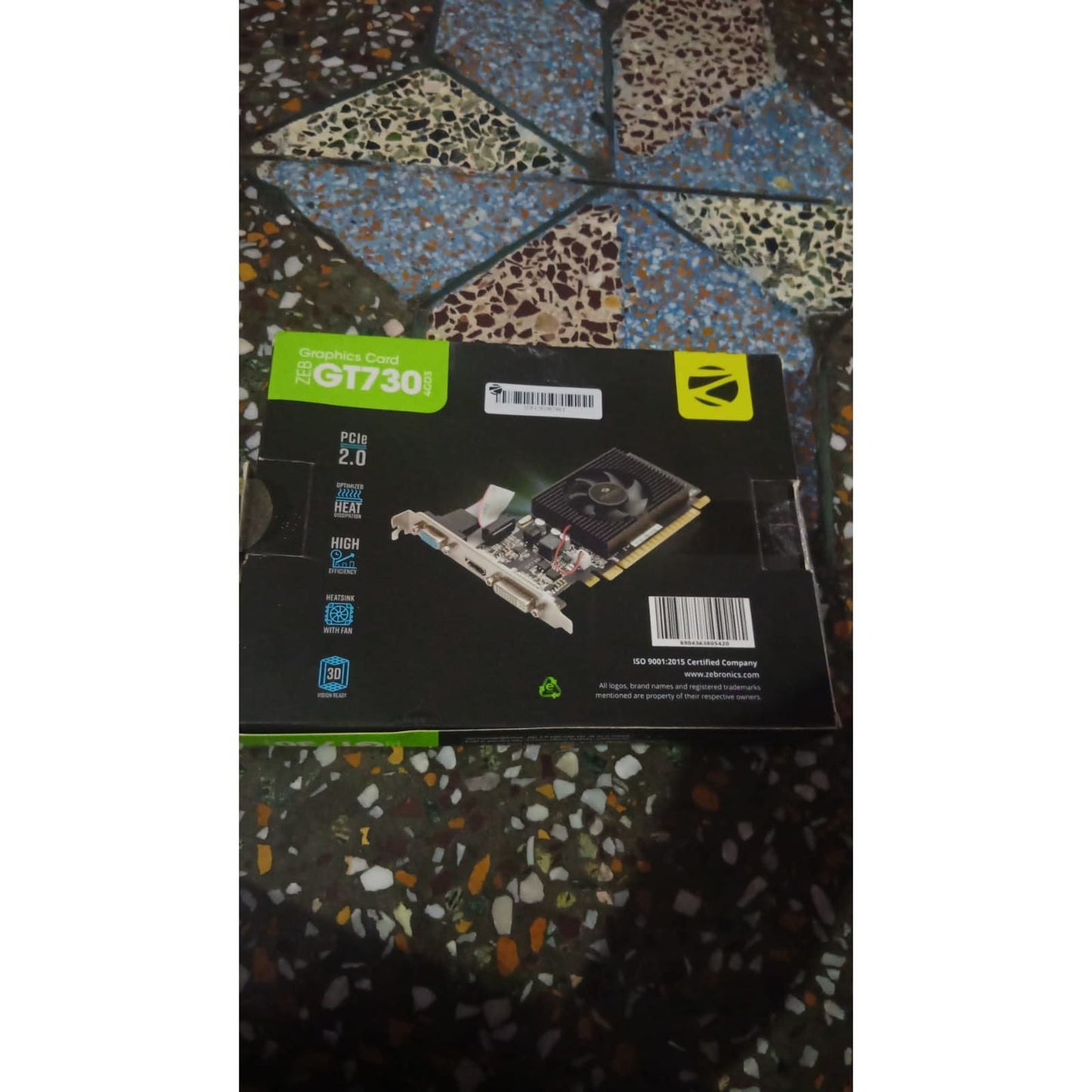 Zebronics Nvidia GEFORCE GT 730 4GB DDR3 Used GPU