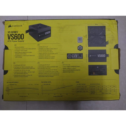 Corsair VS600 80 Plus White Certified 600 Watts Used PSU