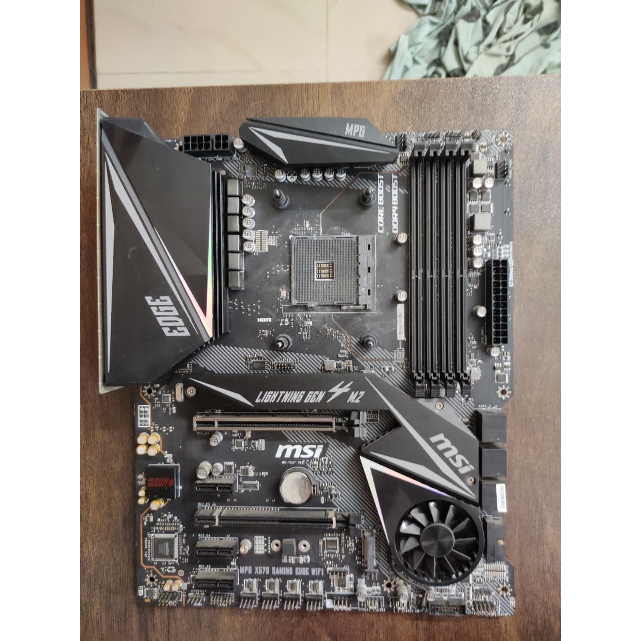 MSi MPG X570 GAMING EDGE WIFI Used Motherboard