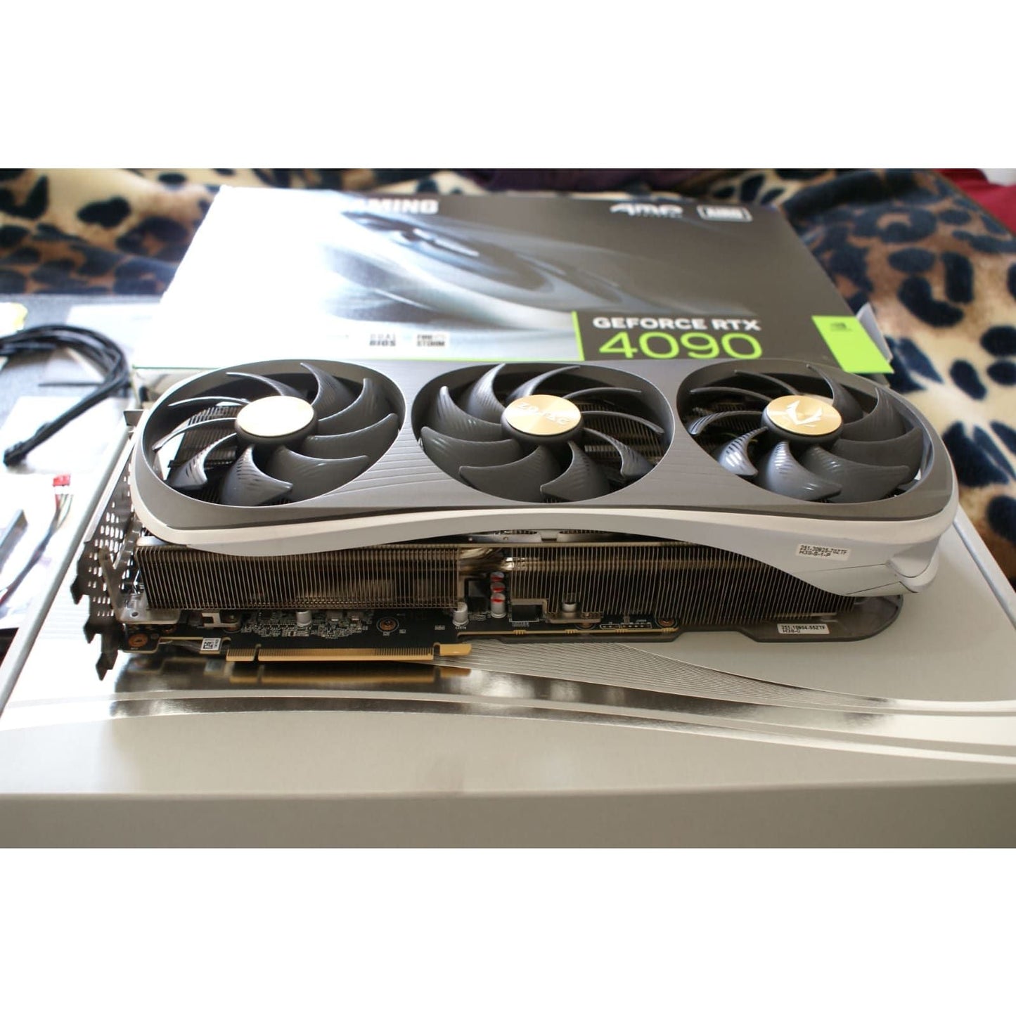 ZOTAC GAMING GeForce RTX 4090 AMP Extreme AIRO 24GB Open Box GPU