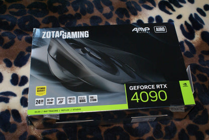 ZOTAC GAMING GeForce RTX 4090 AMP Extreme AIRO 24GB Open Box GPU