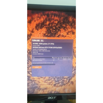 NVIDIA GeForce GTX TITAN X Founders Edition 12GB Used GPU