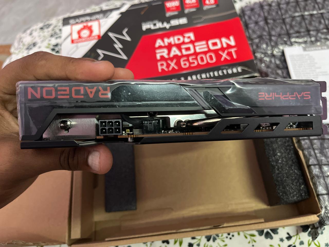 Sapphire Pulse AMD Radeon RX 6500 XT New, Open Box GPU