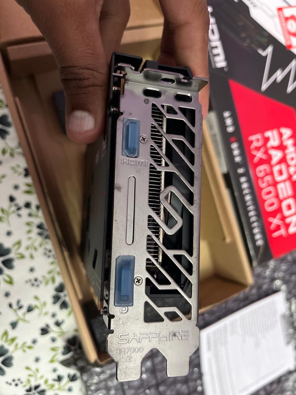 Sapphire Pulse AMD Radeon RX 6500 XT New, Open Box GPU