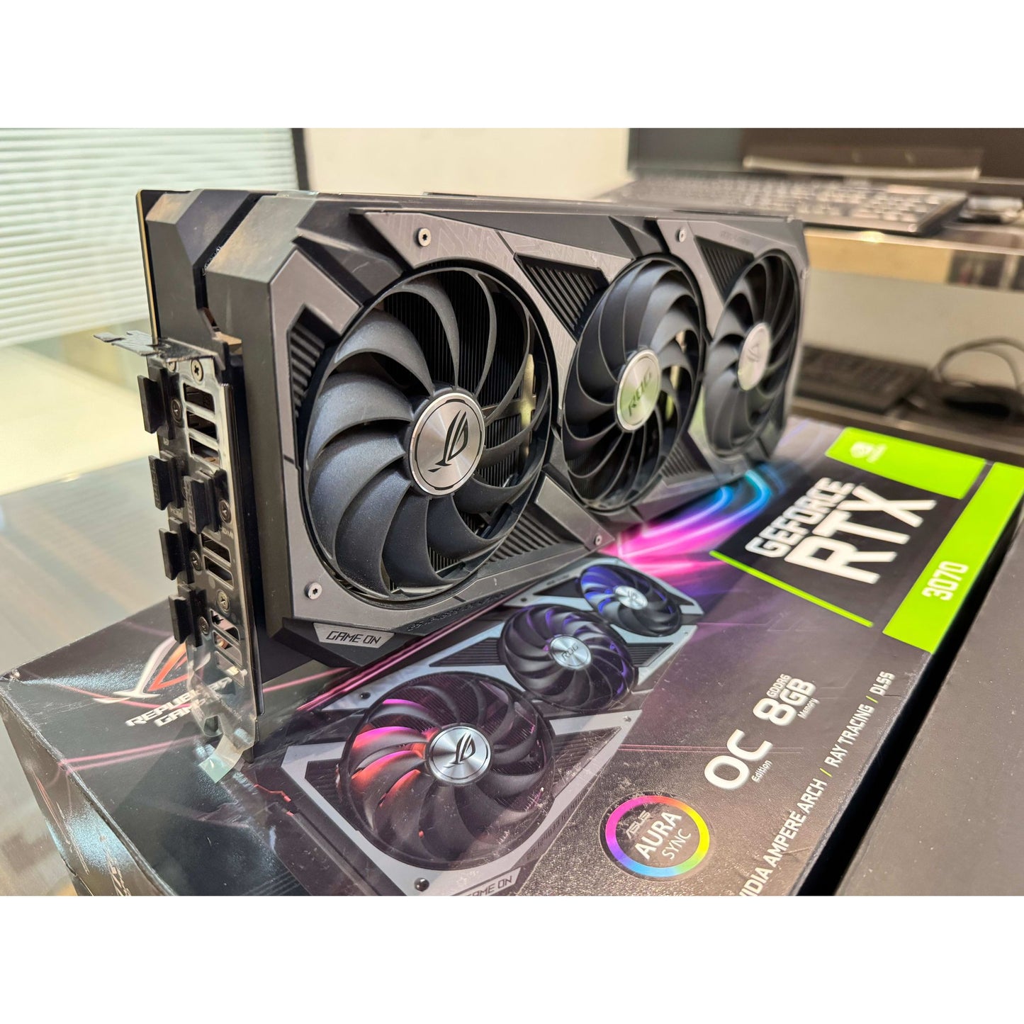 ASUS ROG STRIX RTX 3070 GAMING Triple Fan 8GB Used GPU