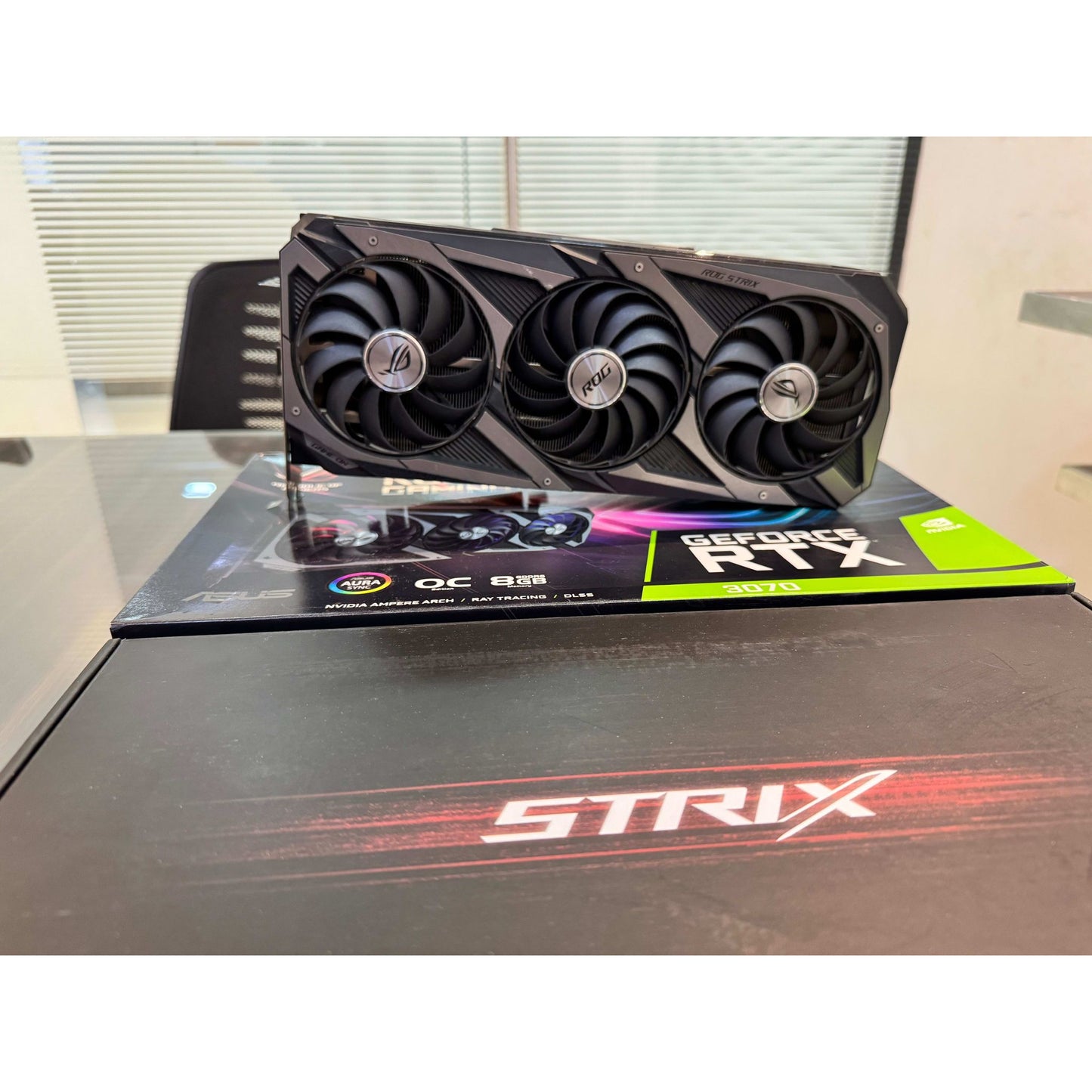 ASUS ROG STRIX RTX 3070 GAMING Triple Fan 8GB Used GPU