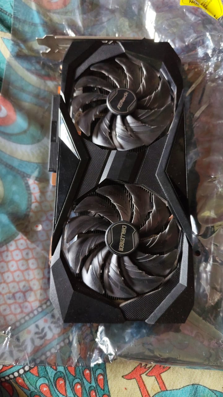 ASRock AMD Radeon Rx 6600 Challenger D 8GB Used GPU