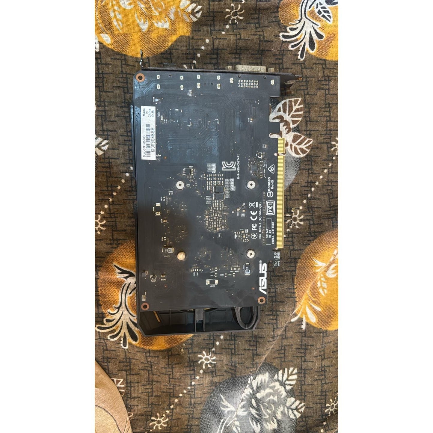 ASUS GeForce GTX 1650 Overclocked Dual Fan Edition 4GB Used GPU