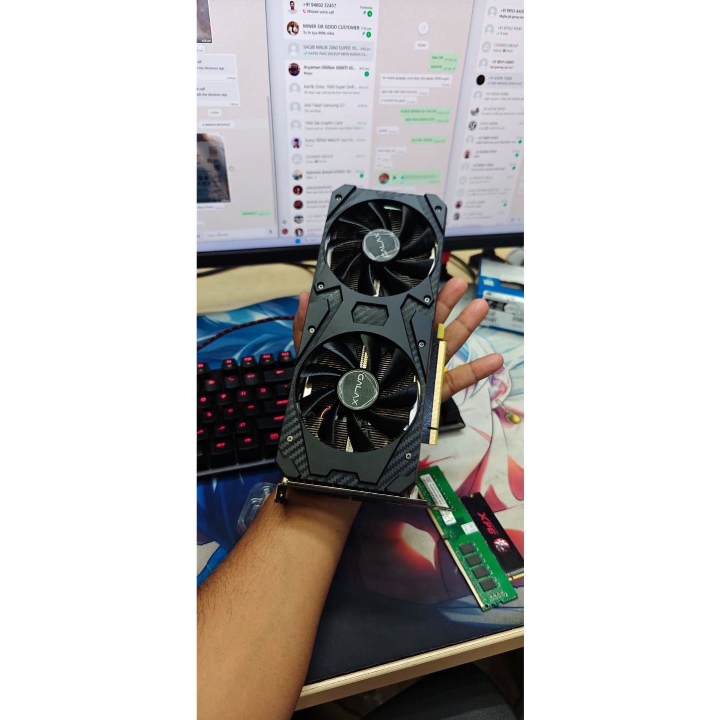 GALAX RTX 3060 OC Edition 12GB Used GPU