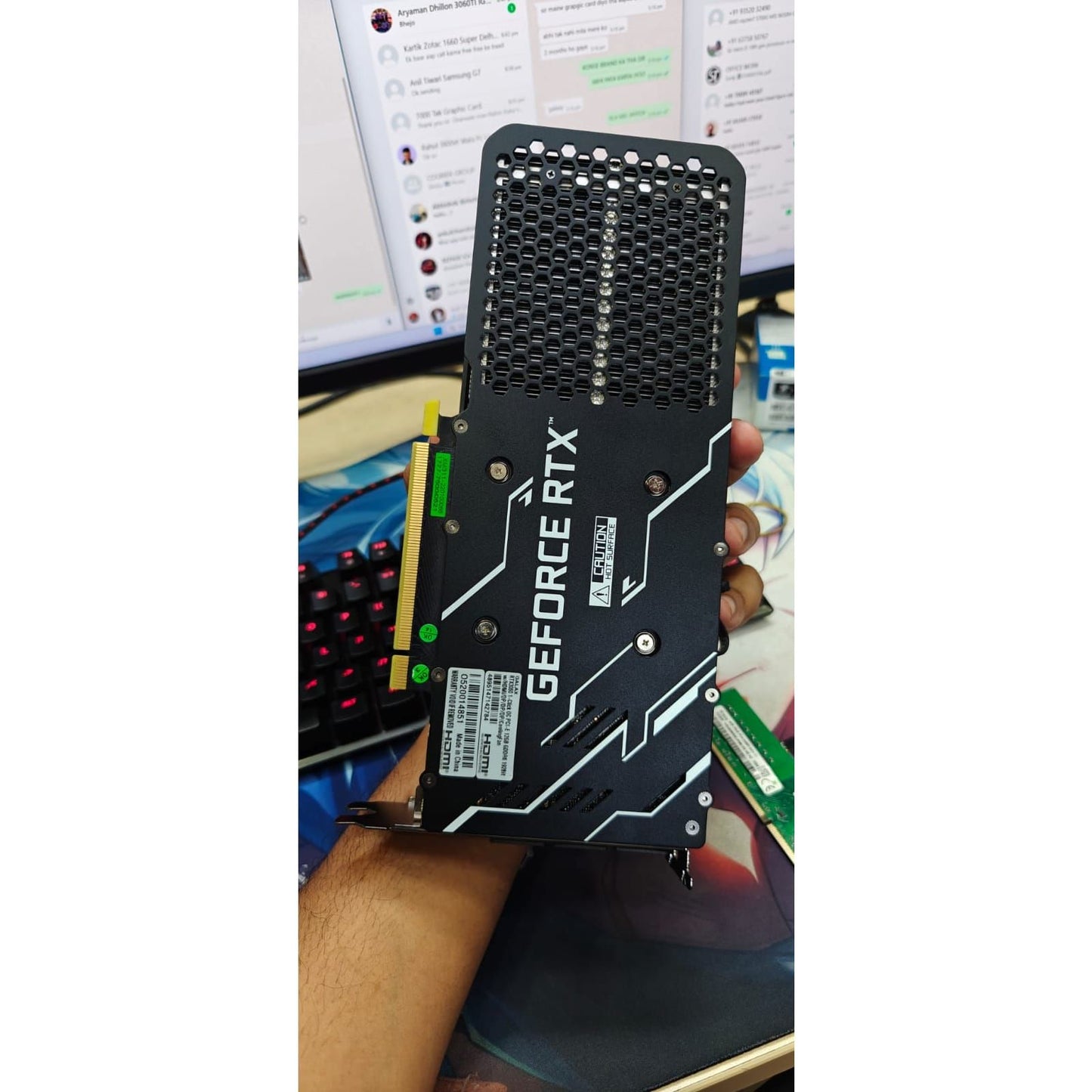 GALAX RTX 3060 OC Edition 12GB Used GPU