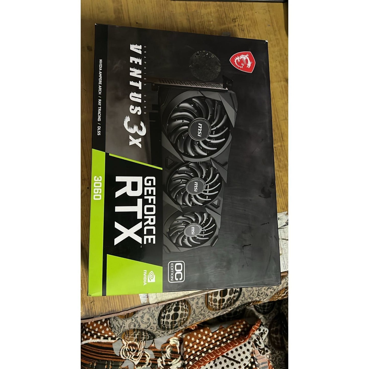 MSI GeForce RTX 3060 Ventus 3X 12G OC Used GPU