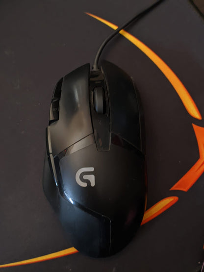 Logitech G402 Hyperion Fury, 4,000 DPI, Lightweight, 8 Programmable Buttons Used Mouse