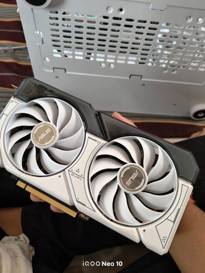ASUS Dual GeForce RTX 4060 Ti White OC Edition 8GB Used GPU