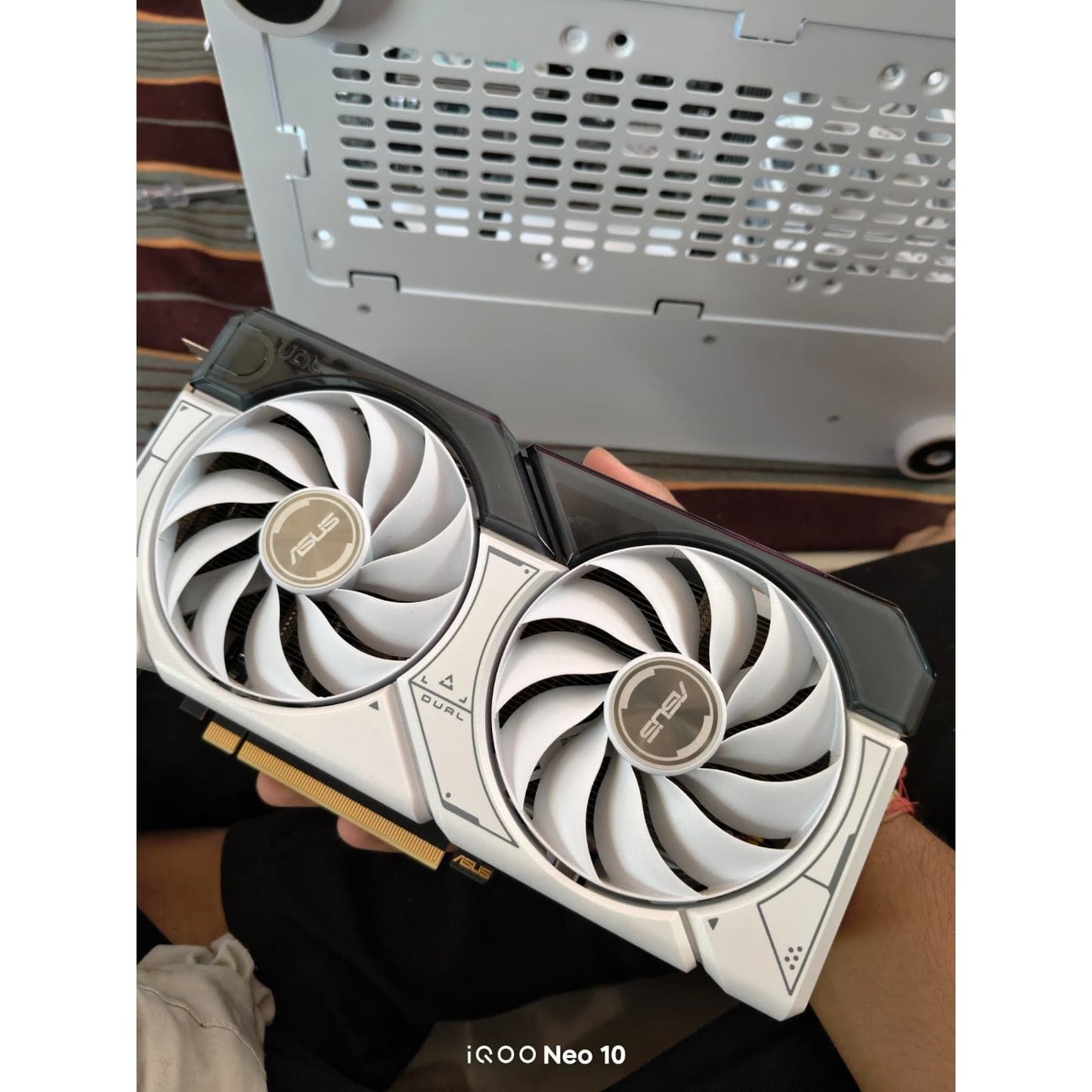 ASUS Dual GeForce RTX 4060 Ti White OC Edition 8GB Used GPU