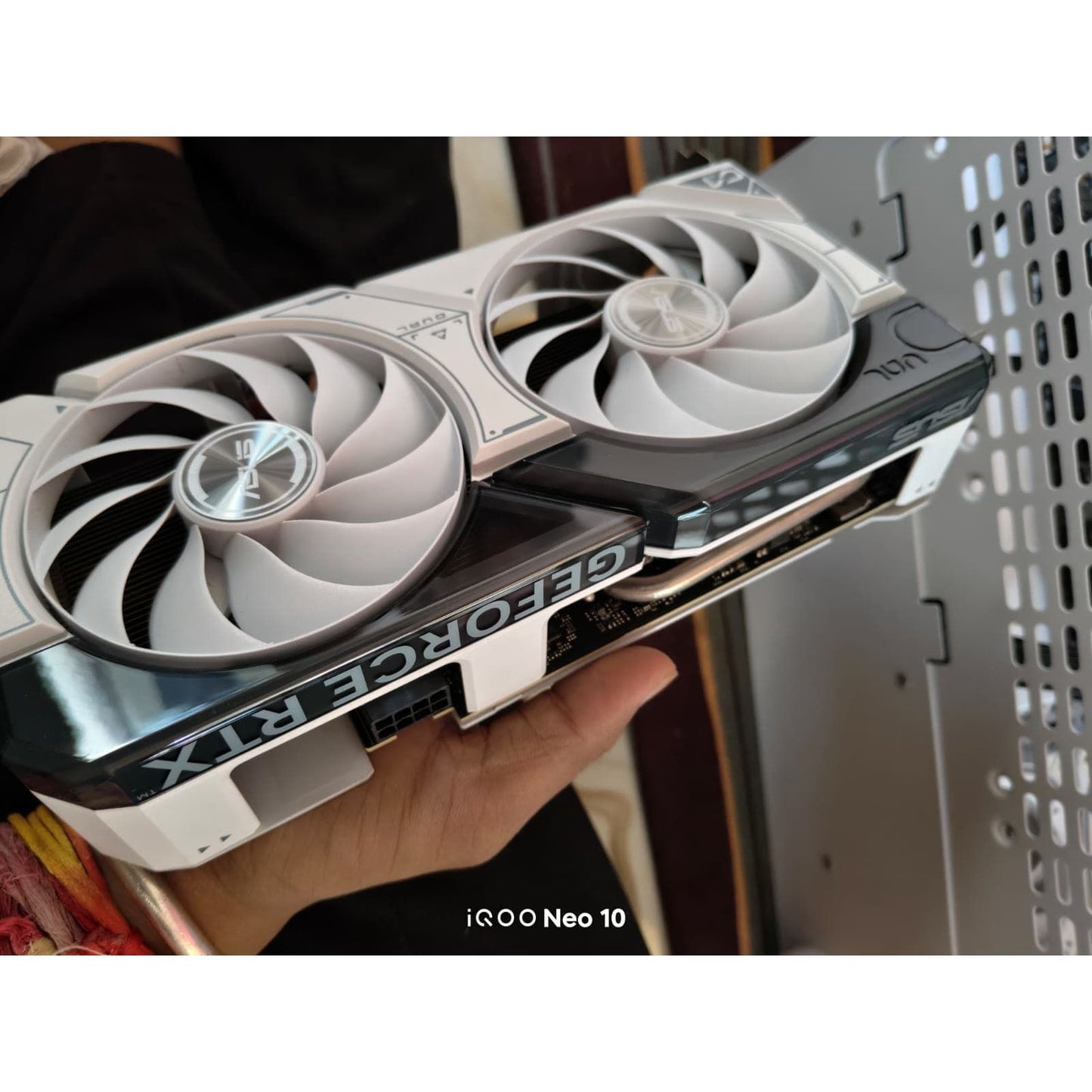 ASUS Dual GeForce RTX 4060 Ti White OC Edition 8GB Used GPU
