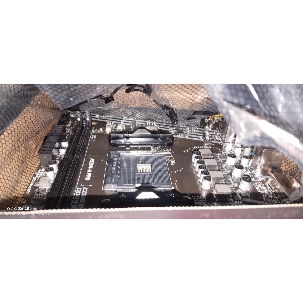MSI A520M-A PRO Motherboard AMD Ryzen 3000 3rd Gen AM4, DDR4 Used Motherboard