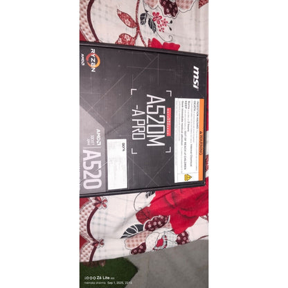 MSI A520M-A PRO Motherboard AMD Ryzen 3000 3rd Gen AM4, DDR4 Used Motherboard