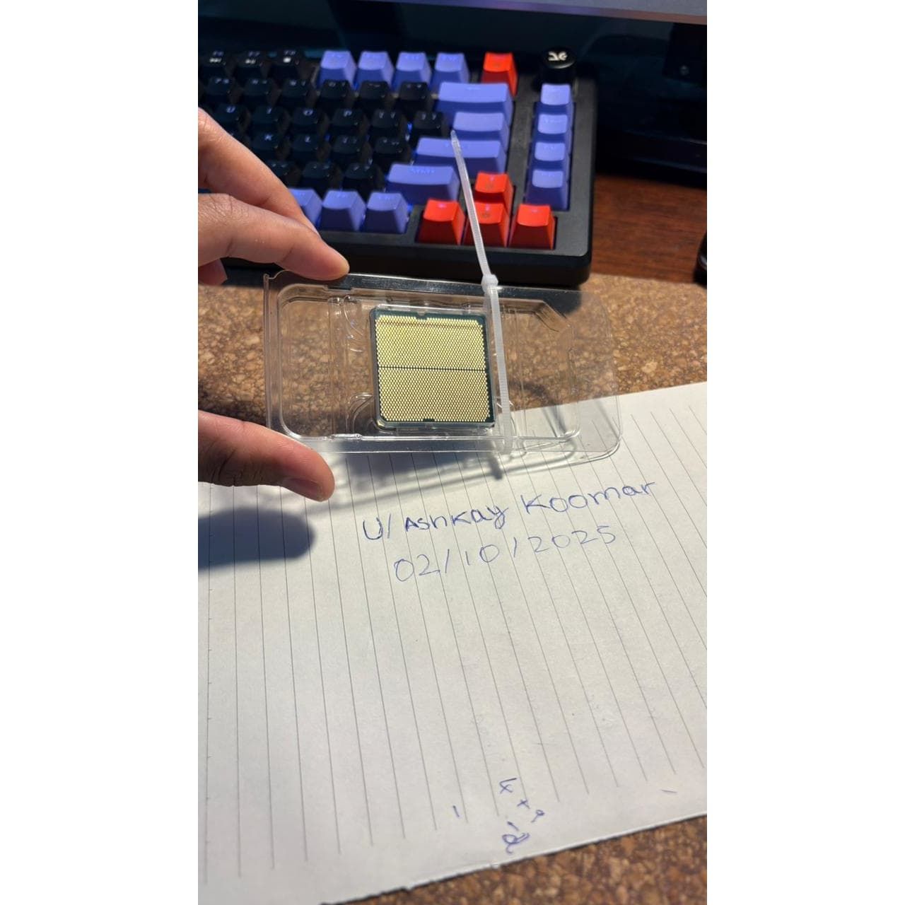 AMD Ryzen 5 7500F 6 cores 12 Threads 32 MB Upto 5 GHz AM5 Used CPU