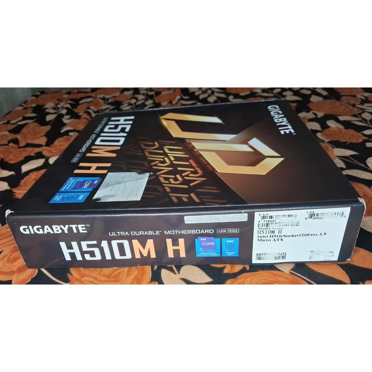 Gigabyte H510M H Ultra Durable DDR4 LGA1200 Micro ATX Used Motherboard - Computify.in