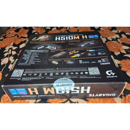 Gigabyte H510M H Ultra Durable DDR4 LGA1200 Micro ATX Used Motherboard - Computify.in