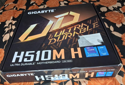 Gigabyte H510M H Ultra Durable DDR4 LGA1200 Micro ATX Used Motherboard
