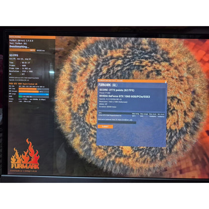 EVGA GeForce GTX 1060 6GB Super Clocked GAMING Used GPU