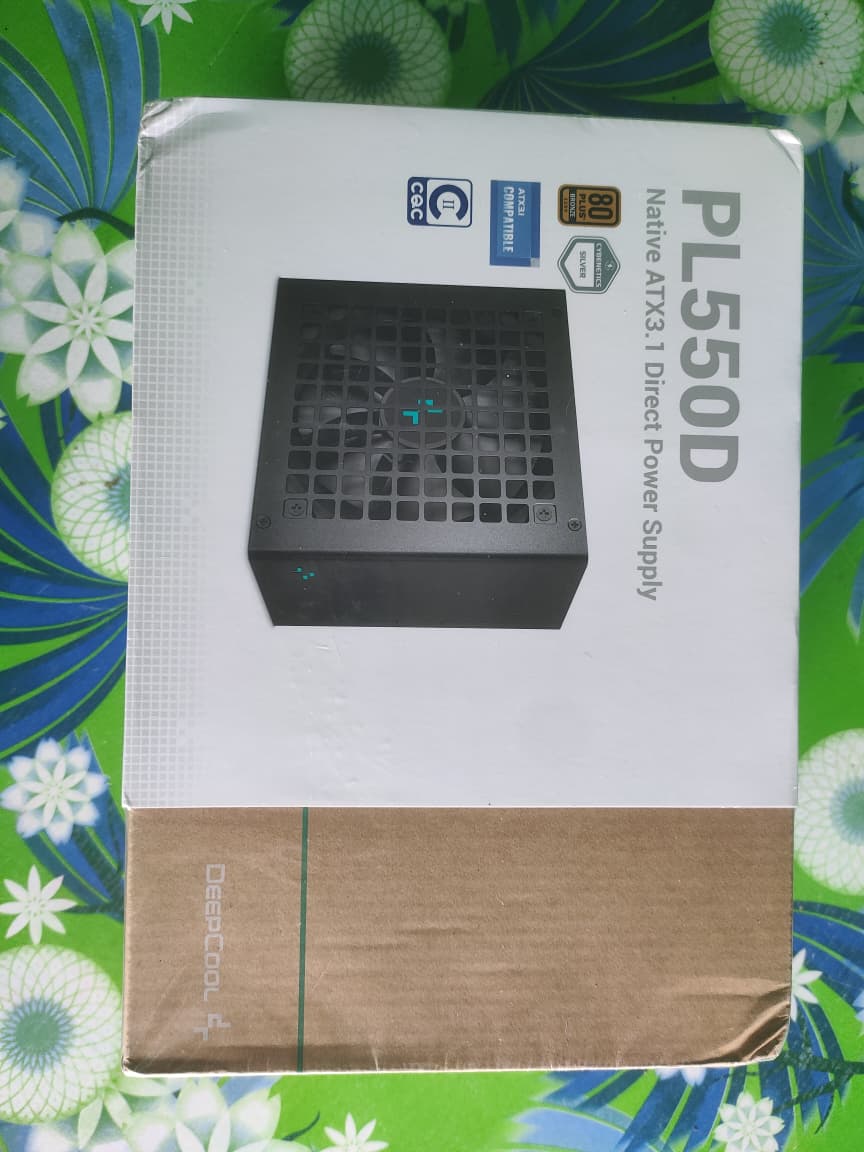 Deepcool PL650D 650W 80 Plus Bronze Non-Modular Power Supply Used PSU
