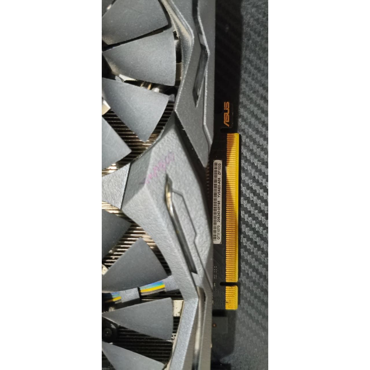 ASUS GeForce Rog Strix GTX 1070 Triple Fans 8GB Used GPU - Computify.in