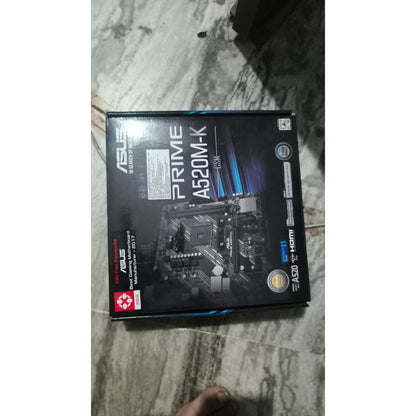ASUS Prime A520M-K AM4 Socket DDR4 Used Motherboard