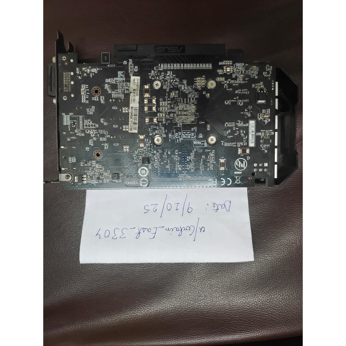 Gigabyte GeForce GTX 1050 Ti Windforce OC 4GB Used GPU