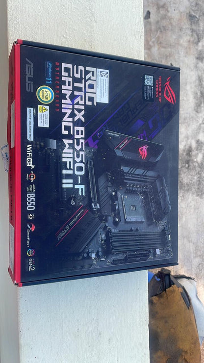 Asus B550 ROG Strix B550-F Gaming WiFi II AMD AM4 ATX Used Motherboard