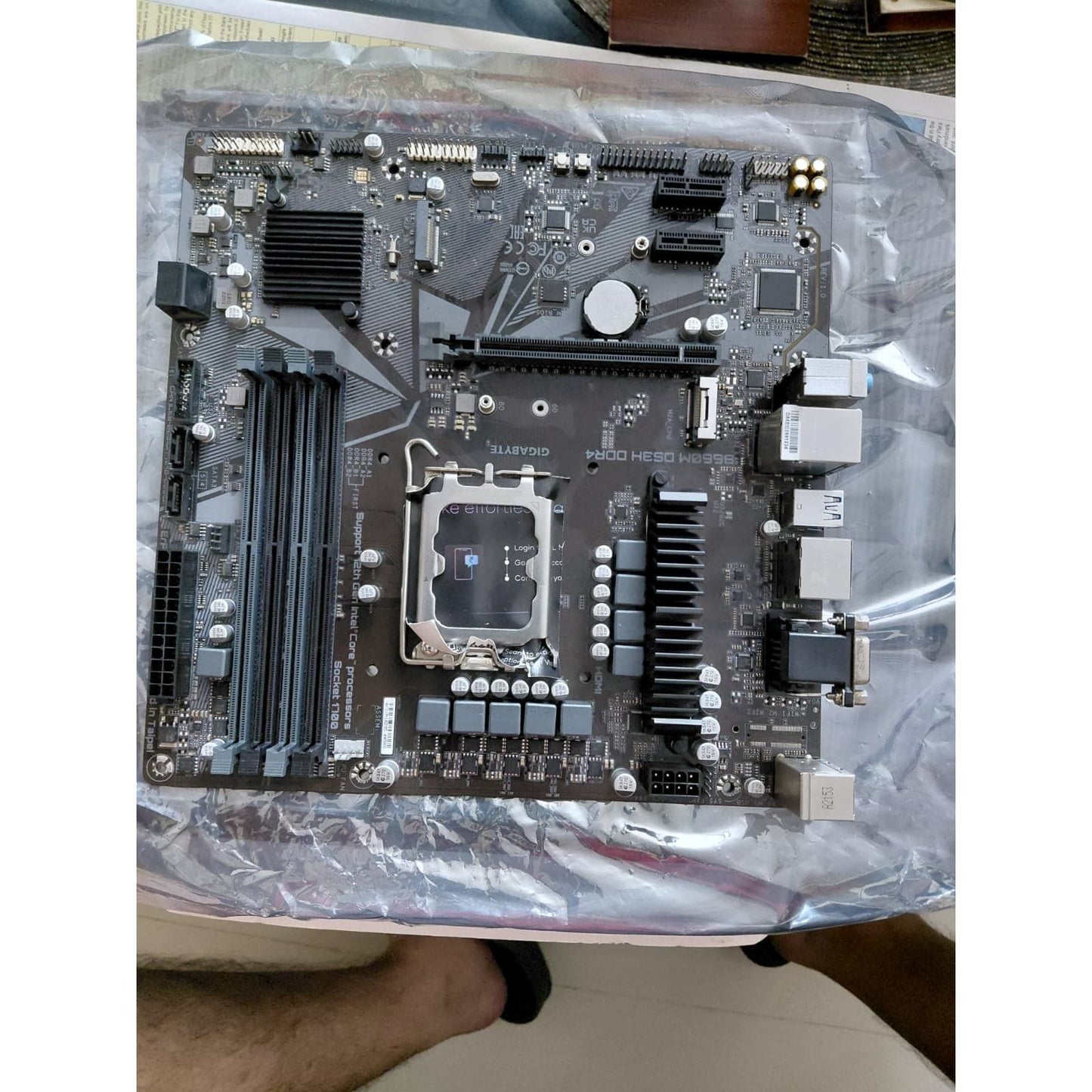 GIGABYTE B660M DS3H DDR4 B660/ Intel 12th gen/LGA 1700 Used Motherboard