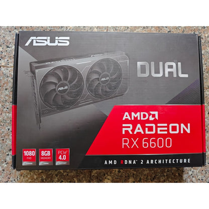 ASUS Dual Radeon RX 6600 V3 8GB Used GPU