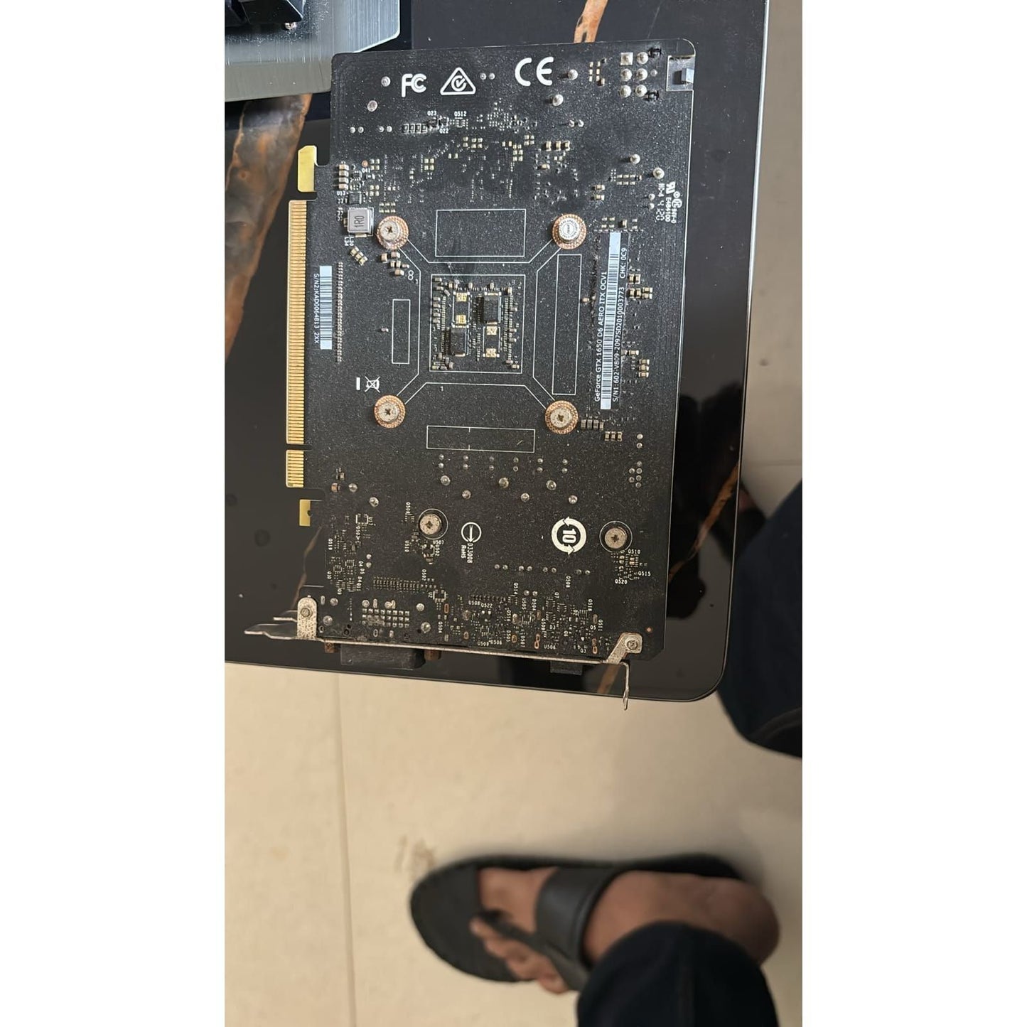MSI GeForce GTX 1650 D6 AERO ITX OC 4GB Used GPU