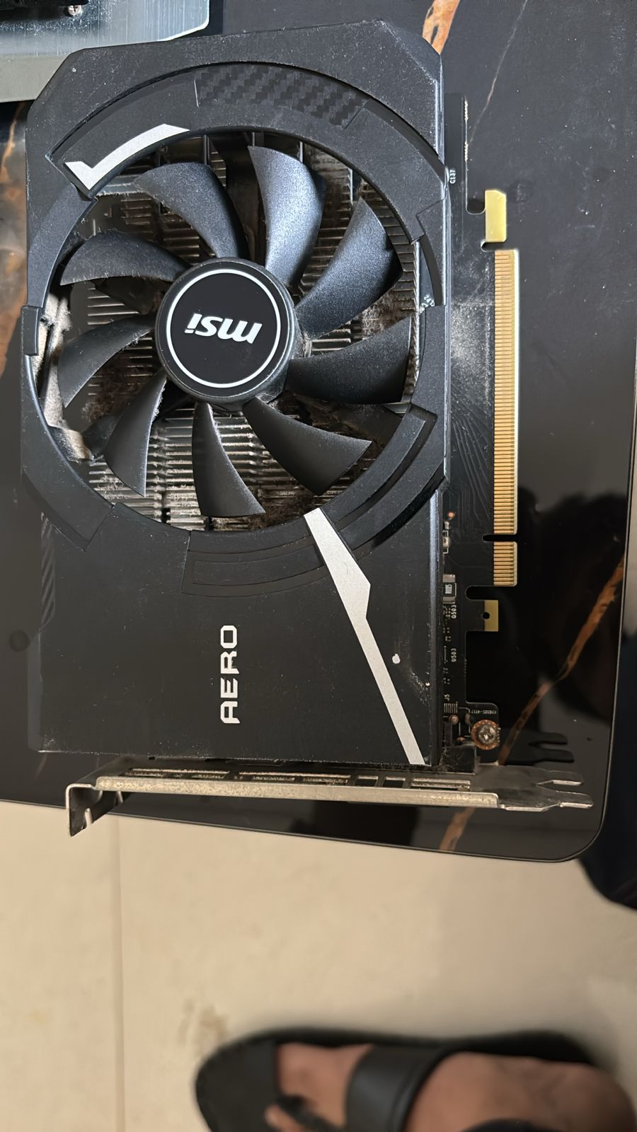 MSI GeForce GTX 1650 D6 AERO ITX OC 4GB Used GPU